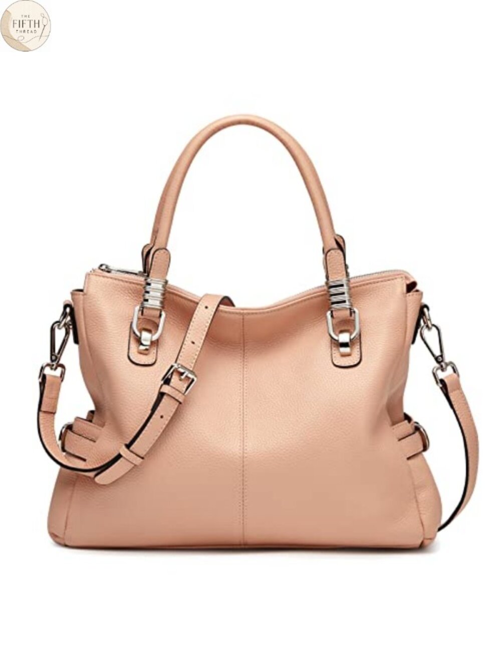 Genuine Leather Satchel Handbag Shoulder Purse Tote Crossbody Bag